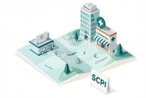 Illustration du fonctionnement des SCPI pierre-papier comparé à une carte topographique